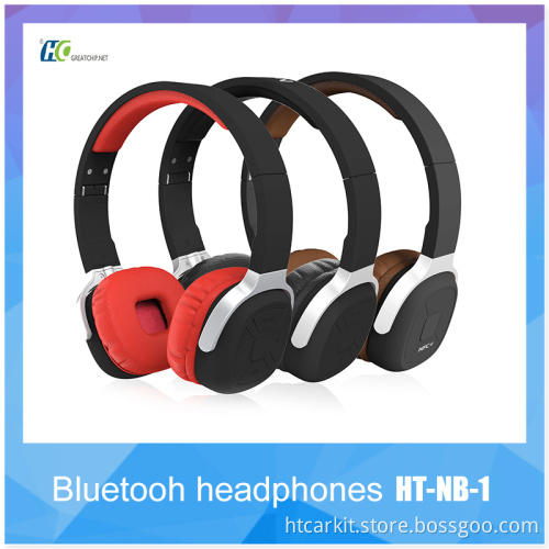 Newbee On-Ear Wireless Bluetooth Headset with built-in pedometer, FM Radio Bluetooth Headset